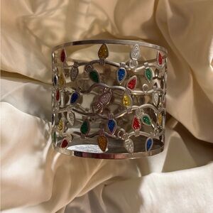 Bath & Body Works Christmas Lights 3-wick Candle Holder